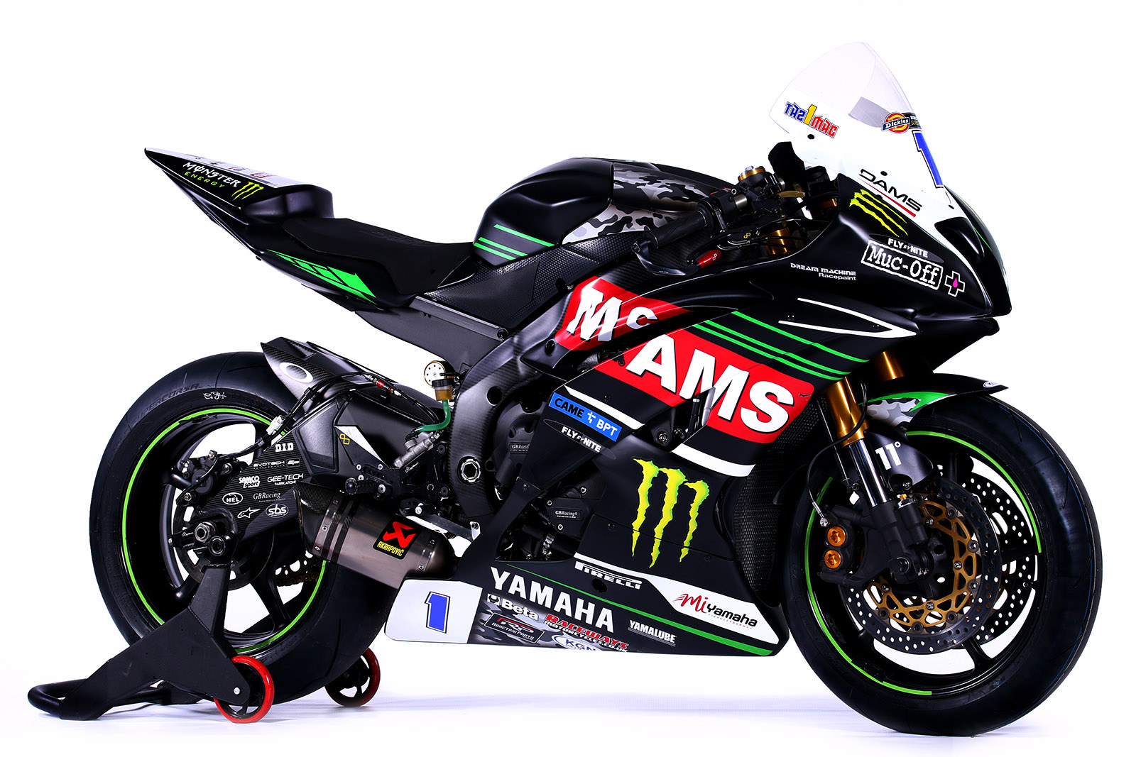 Yamaha r6 outlet monster energy